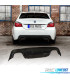 DIFFUSORE BMW E60 E61 LOOK M DOPPIA USCITA NERO LUCIDO