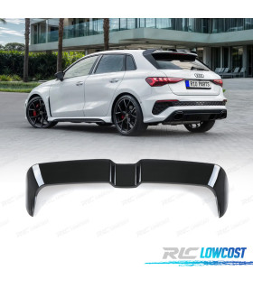 SPOILER AUDI A3 8V 20- NERO LUCIDO