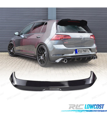 SPOILER VOLKSWAGEN VW GOLF VII 7 HATCHBACK 12-20 LOOK EVO1 SPORT NERO LUCIDO