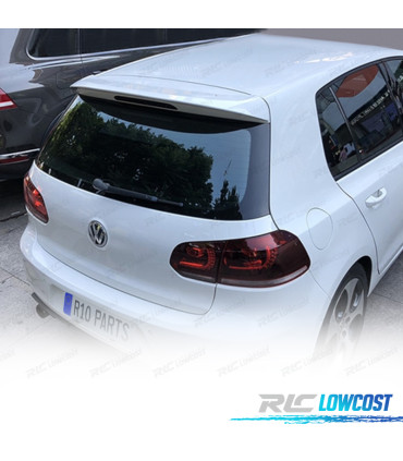 SPOILER ALETTONE VOLKSWAGEN VW GOLF 6 08-12 ABS