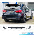 DIFFUSORE BMW X5 F15 12-18 LOOK M PERFORMANCE NERO LUCIDO