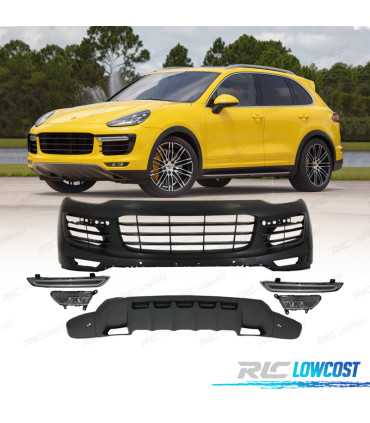 PARAURTI ANTERIORE PORSCHE CAYENNE 958 14-17 LOOK TURBO
