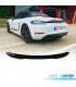 SPOILER PORSCHE CAYMAN 718 BOXSTER 17- NERO LUCIDO