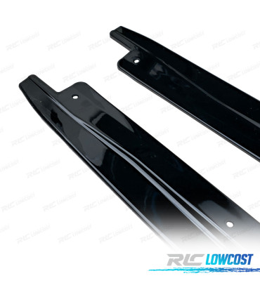 PROFILI LATERALI BMW X5 F15 12-18 LOOK M PERFORMANCE NERO LUCIDO