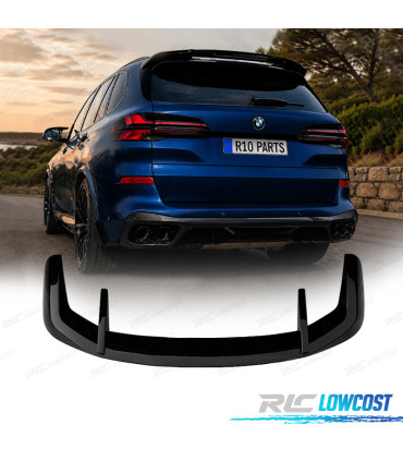 ALETTONE SPOILER BMW X5 G05 18- LOOK M PERFORMANCE NEGRO BRILLANTE