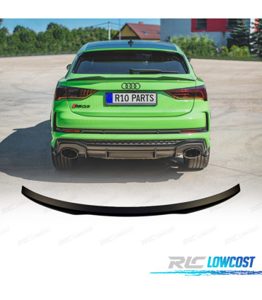 SPOILER PER AUDI Q3 II SPORTBACK 19- NERO LUCIDO