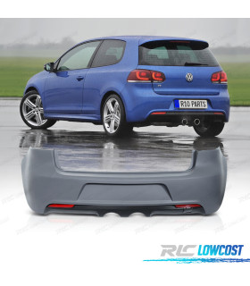 PARAURTI POSTERIORE VOLKSWAGEN VW GOLF 6 08-12 LOOK R20