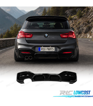 DIFFUSORE BMW F20 LCI 15-19 LOOK CS NERO LUCIDO