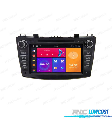 RADIO GPS ANDROID PER MAZDA 3 CON CANBUS E COMANDI AL VOLANTE
