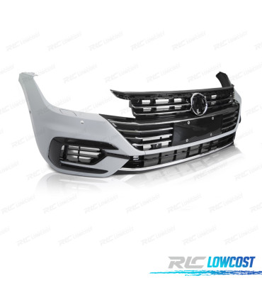 PARAURTI ANTERIORE VOLKSWAGEN VW ARTEON 17-20 LOOK R-LINE PDC CROMATO