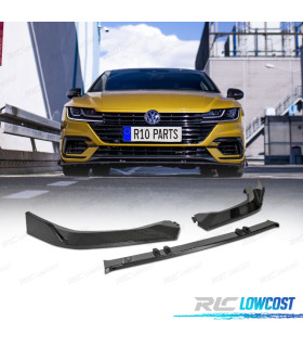 SPOILER LABBRO ANTERIORE VOLKSWAGEN ARTEON 17-20 NERO LUCIDO