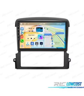 RADIO GPS 9'' ANDROID 13 KIA SORENTO 04-08 4GB+64GB