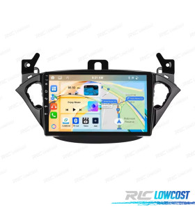 RADIO GPS 9'' ANDROID 13 OPEL CORSA 15-19 ADAM 13-16 2 DIN 4GB+64GB