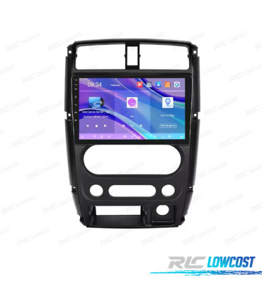 RADIO GPS 9'' ANDROID 13 SUZUKI JIMNY 07-12 2 DIN 4GB+64GB