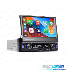RADIO MULTIMEDIA UNIVERSALE 1 DIN 7" CARPLAY / ANDROID 13 AUTO