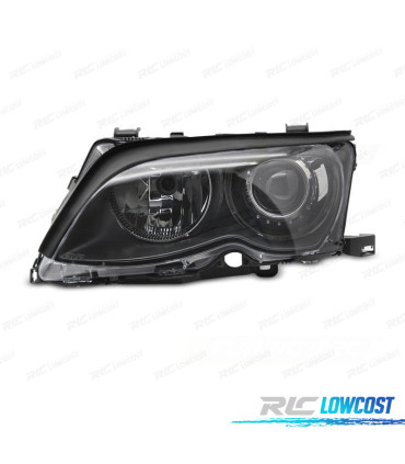 FARI BMW E46 4P 01-05 XENON FONDO NERO