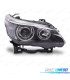 FARI BIXENON BMW E60 05-07 ANGEL EYES FONDO NERO