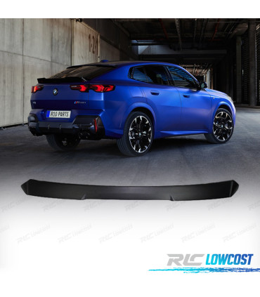 SPOILER BAULE BMW X2 U10 24- LOOK M NERO LUCIDO
