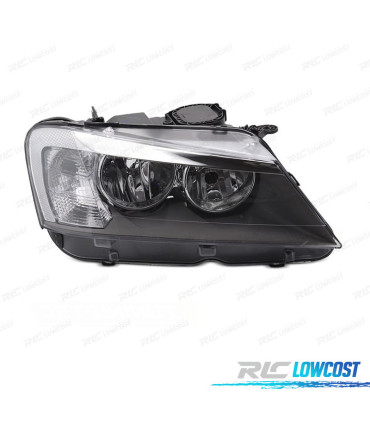 FARO DESTRO BMW X3 F25 11-13 COLORE NERO OPACO