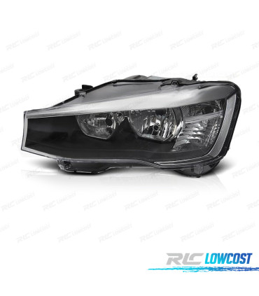 FARO SINISTRO BMW X3 F25 14-17 NERO