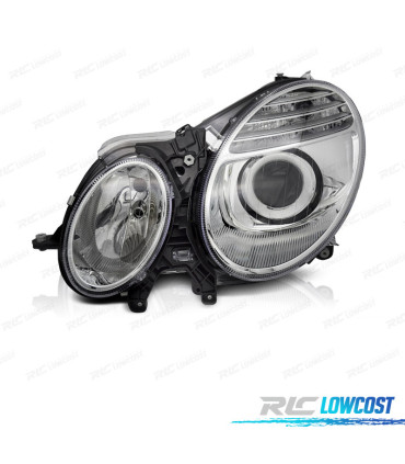 FANALE SINISTRO MERCEDES CLASSE E W211 06-09 CROMATO H7 H7