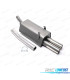 SILENZIATORE DI SCARICO PER BMW SERIE 3 E36 L6 1991-1998 INOX x2