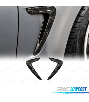 GRIGLIE DI ENTRATA LATERALI BMW F32 F33 F36 IN CARBONIO