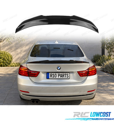 SPOILER BMW F36 GRAN COUPE LOOK PSM NERO LUCIDO