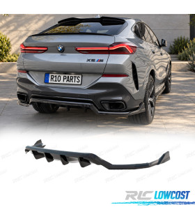 DIFFUSORE BMW X6 G06 20-21 NERO LUCIDO