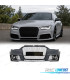 PARAURTI ANTERIORE AUDI A3 8V 12-16 LOOK RS3 NERO LUCIDO