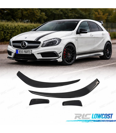 LINGUETTE LATERALI PARAURTI MERCEDES CLASSE A W176 KIT AERO LOOK A45