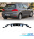 DIFFUSORE VOLKSWAGEN VW GOLF 6 08-12 LOOK 7.5 R NERO LUCIDO