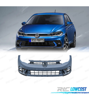 PARAURTI ANTERIORE VOLKSWAGEN VW POLO 22- LOOK R LINE