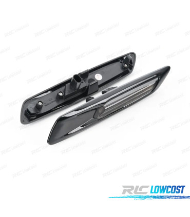 FRECCIE LATERALI A LED BMW F10-F11 10-13 NERO LUCIDO