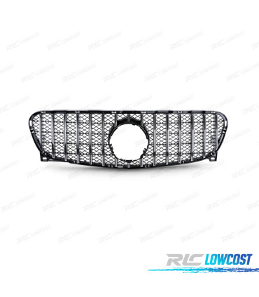 GRIGLIA MERCEDES GLA X156 13-16 LOOK GT NERO LUCIDO CROMATO