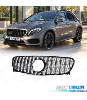 GRIGLIA MERCEDES GLA X156 13-16 LOOK GT NERO LUCIDO CROMATO