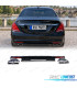 DIFUSORE MERCEDES CLASSE S W222 13-17 LOOK AMG S63 NERO LUCIDO + CODE CROMATE