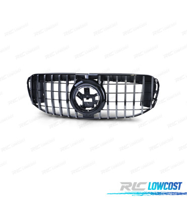 GRIGLIA MERCEDES GLS X167 20- LOOK GT NERO LUCIDO CROMATO