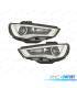 FARI BI-XENO AUDI A3 8V 12-16 NERO CROMATO
