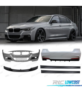 KIT CARROZZERIA BMW F30 LOOK M PERFORMANCE PDC USCITA DOPPIA