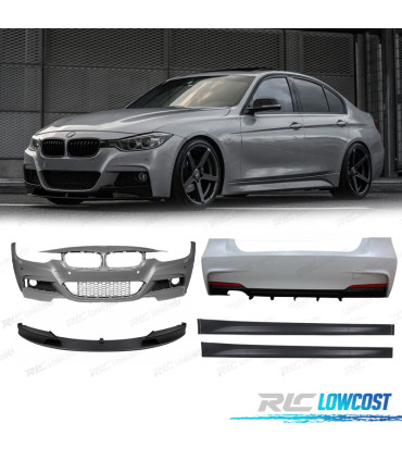 KIT CARROZZERIA BMW F30 LOOK M PERFORMANCE PDC USCITA DOPPIA