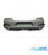 PARAURTI POSTERIORE VOLKSWAGEN VW POLO 6R 6C 09-17 LOOK R400