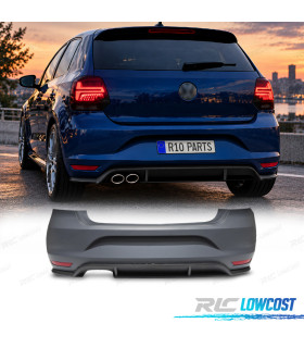 PARAURTI POSTERIORE VOLKSWAGEN VW POLO 6R 6C 09-17 LOOK SPORT