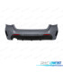 PARAURTI POSTERIORE BMW F40 LOOK M USCITA SINISTRA PDC PA