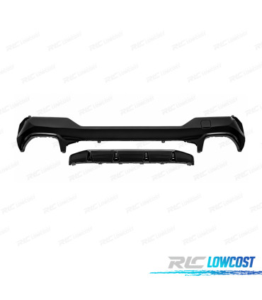 DIFFUSORE BMW G22 G23 20-24 LOOK M 440i NERO LUCIDO