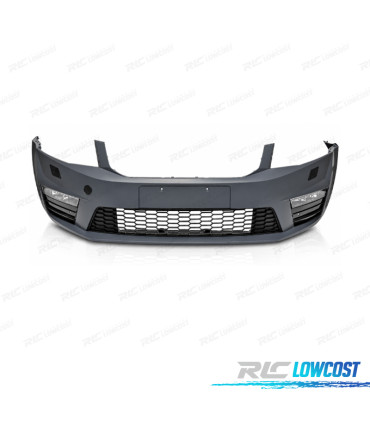 PARAURTI ANTERIORE SKODA OCTAVIA 13-17 LOOK RS SRA + FENDINEBBIA
