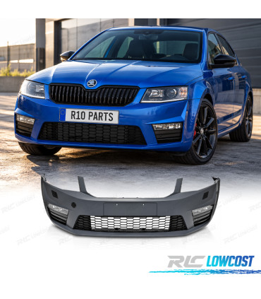 PARAURTI ANTERIORE SKODA OCTAVIA 13-17 LOOK RS SRA + FENDINEBBIA