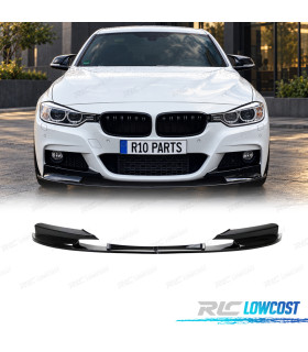 LIP SPOILER BMW F30 F31 LOOK M PERFORMANCE NERO LUCIDO