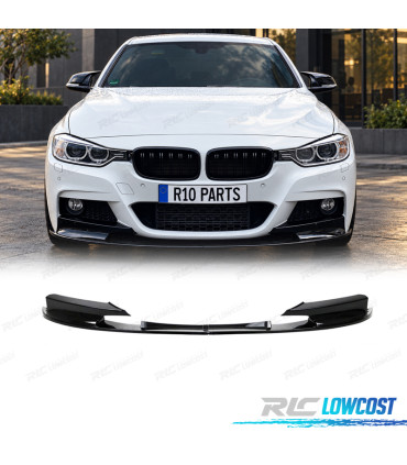 LIP SPOILER BMW F30 F31 LOOK M PERFORMANCE NERO LUCIDO
