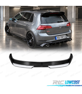 ALETTONE VOLKSWAGEN VW GOLF 7 7.5 12-20 GTI GTD LOOK EVO1 SPORT NERO LUCIDO